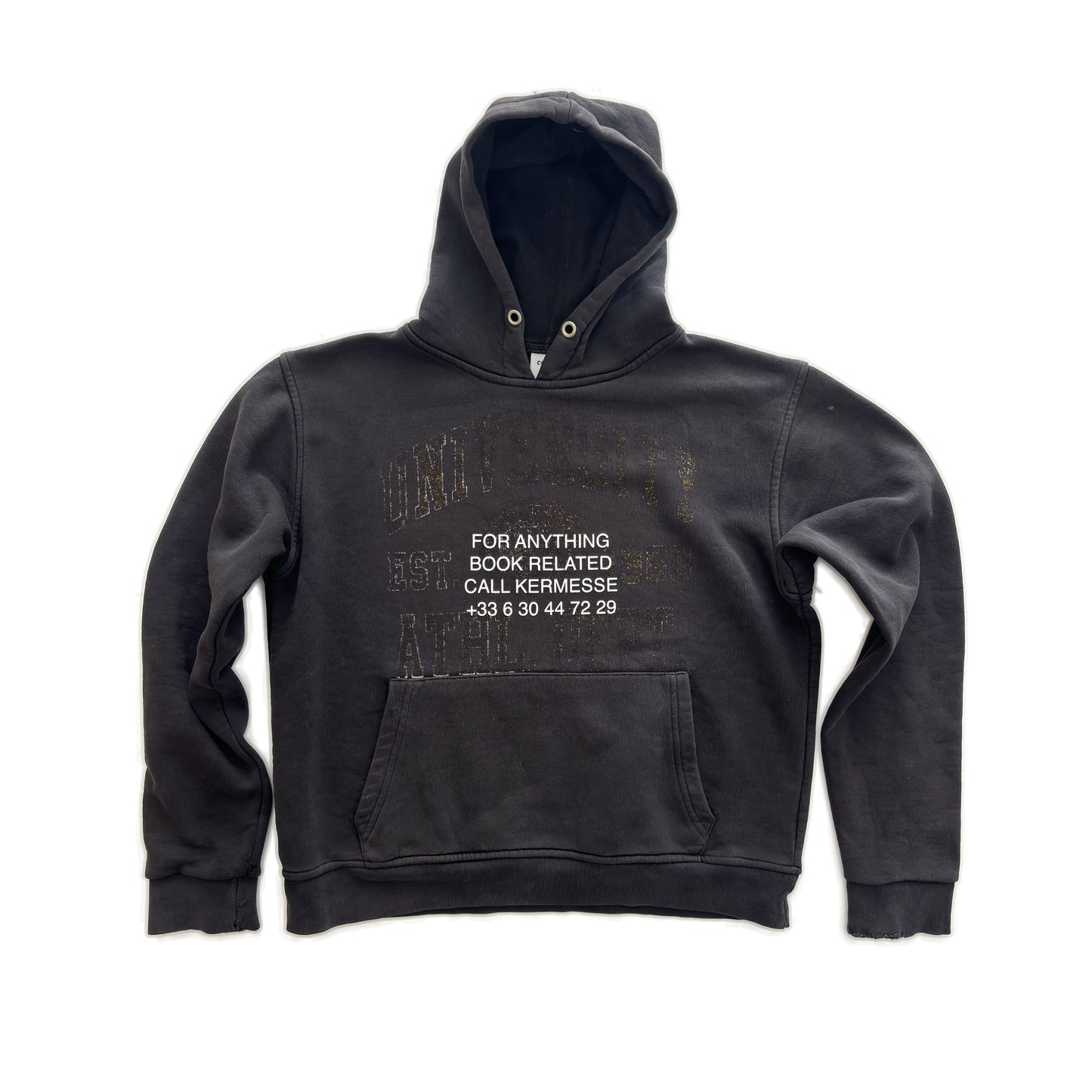 "HOTLINE" FADED HOODIE #1