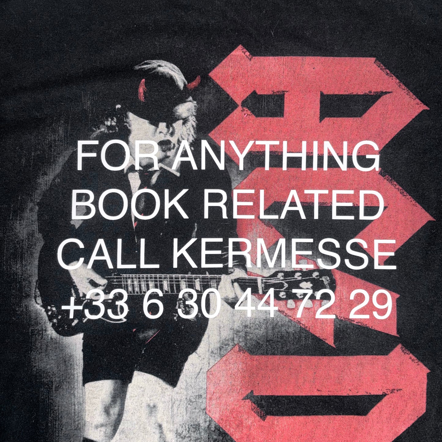 "HOTLINE" FADED TEE #13