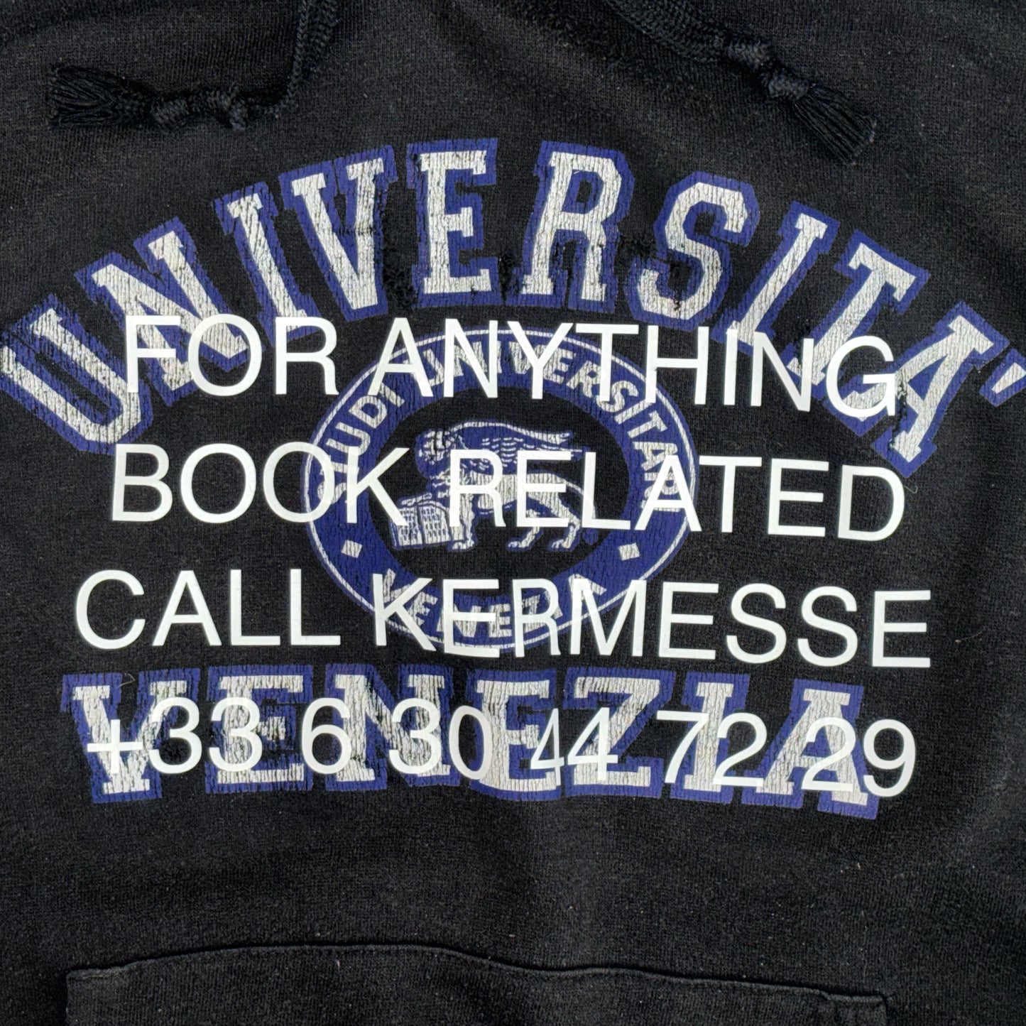 "HOTLINE" FADED HOODIE #2