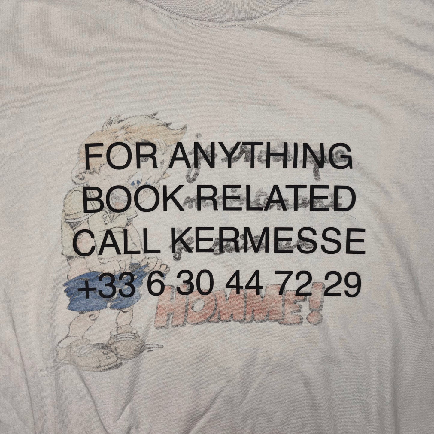 "HOTLINE" FADED TEE #7