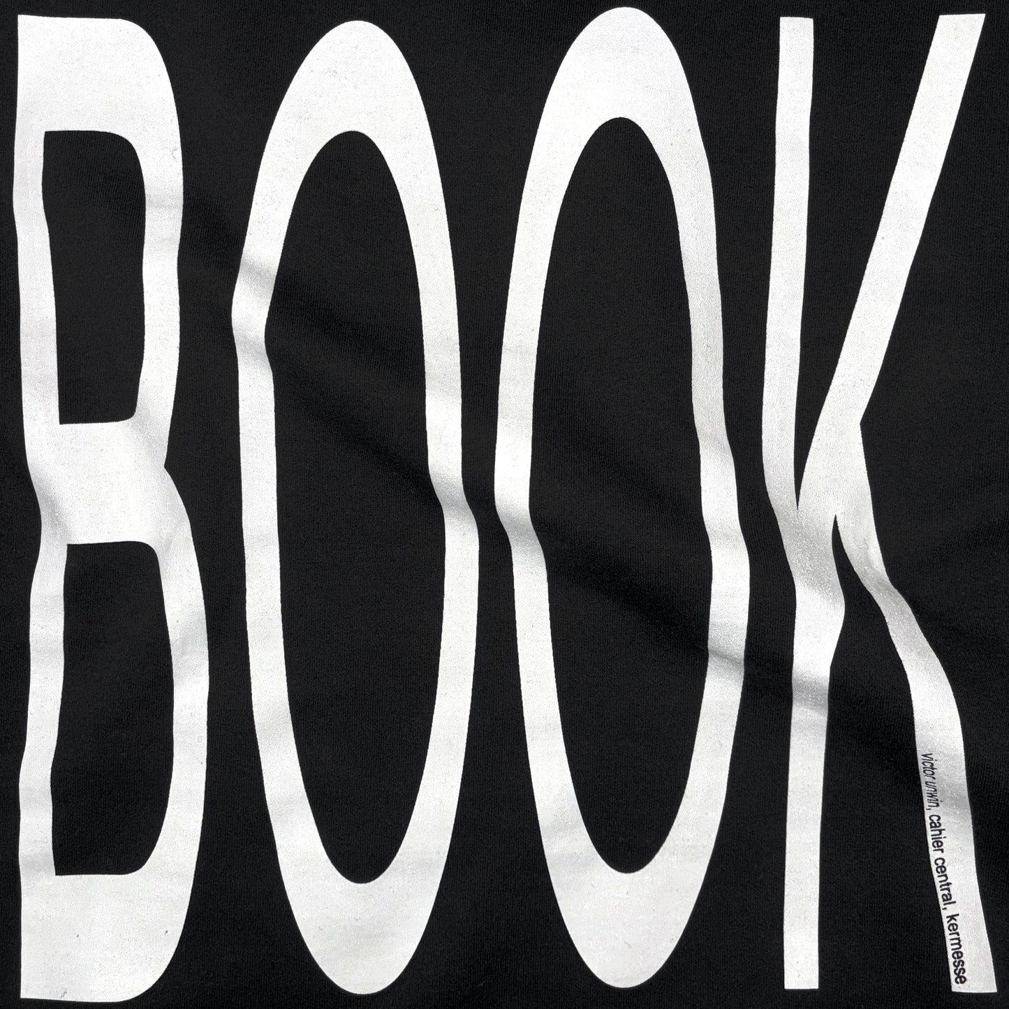"BOOK" ZIPPED HOODIE