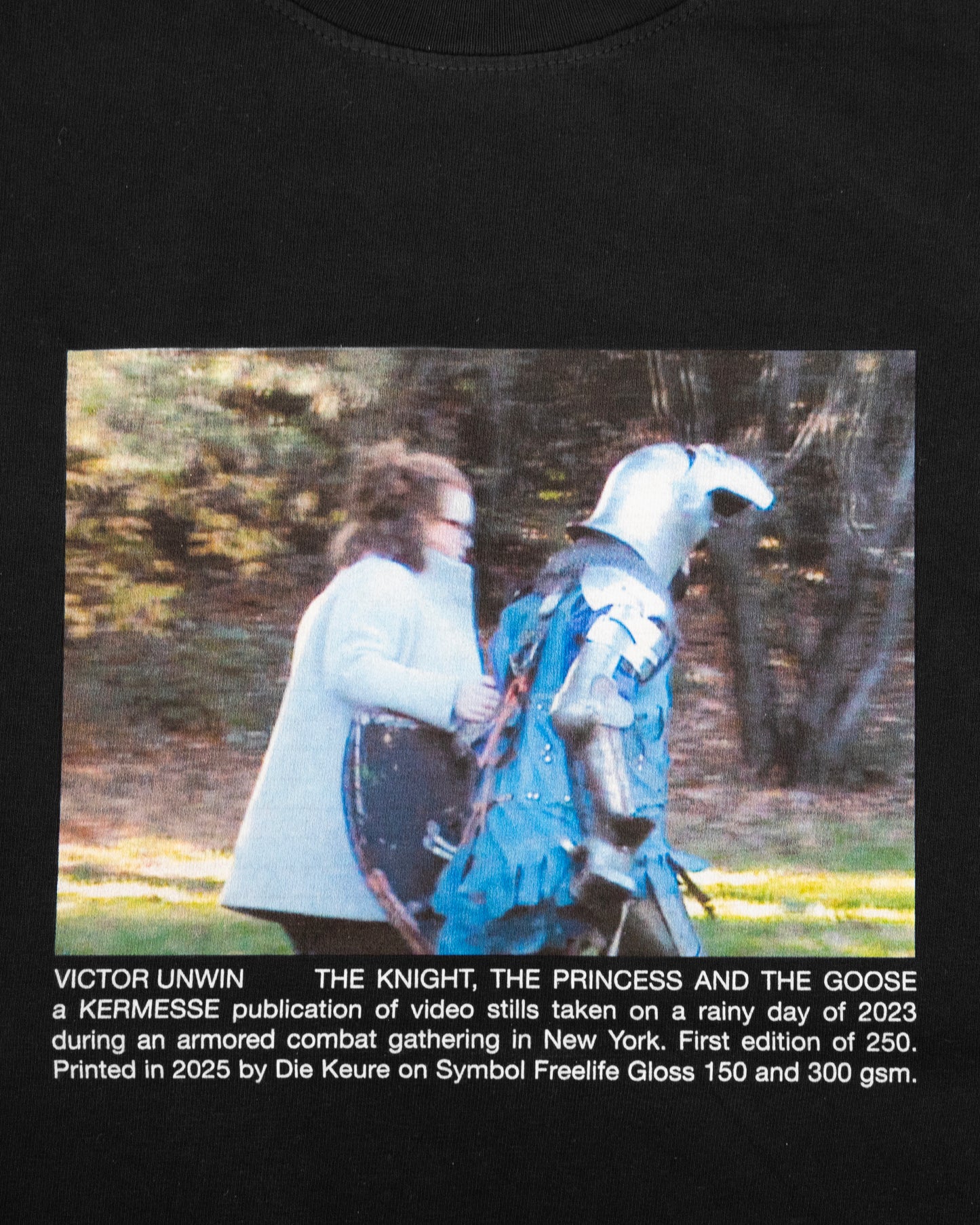 "THE KNIGHT, THE PRINCESS AND THE GOOSE" TEE - VICTOR UNWIN