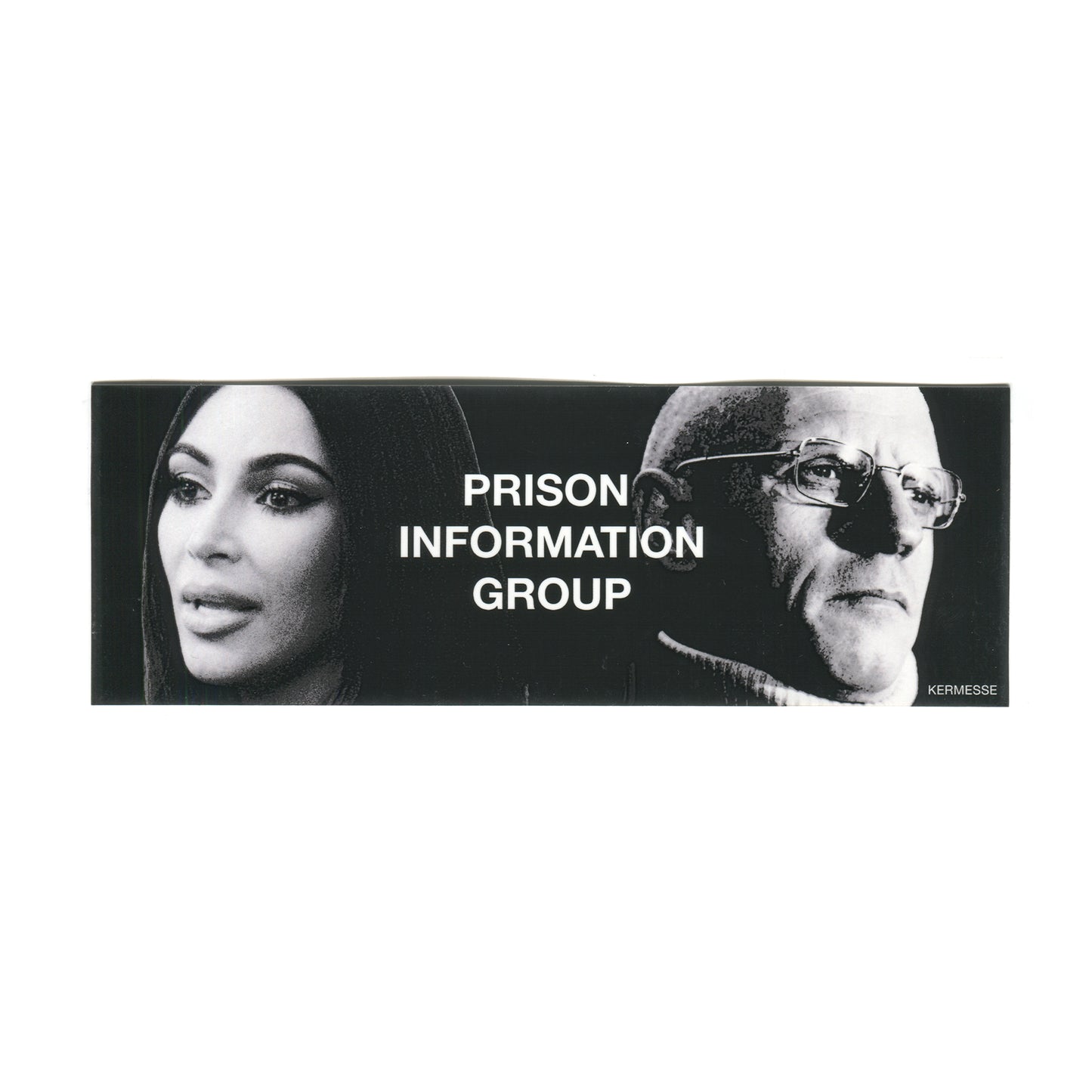 STICKER "PRISON INFORMATION GROUP"