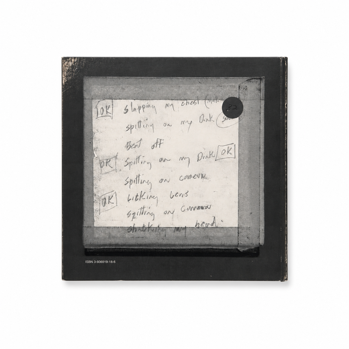 Paul McCarthy — Hammer Oranges Apple — back cover