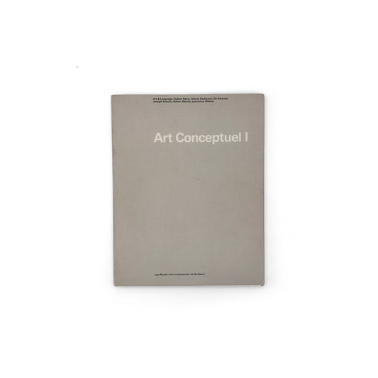 Art Conceptuel I — capc Bordeaux