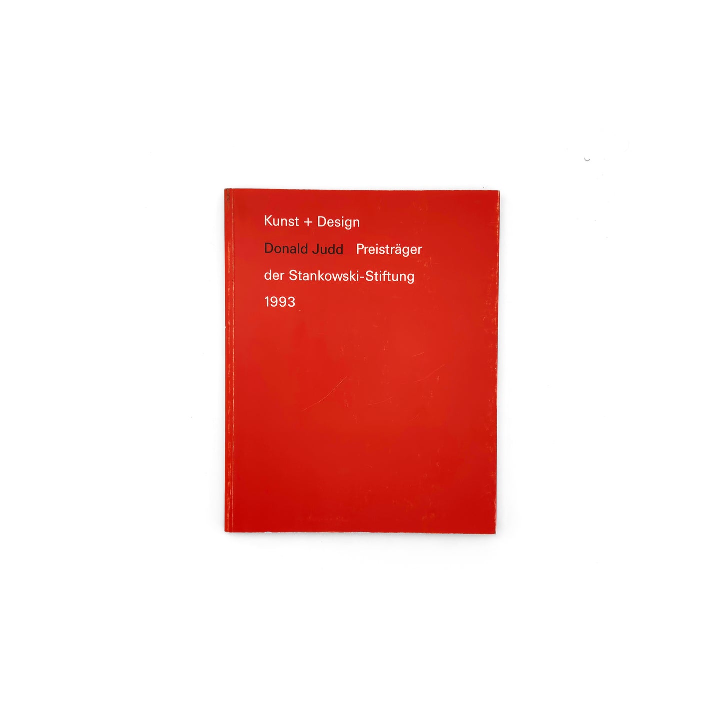 Donald Judd: Preisträger der Stankowski-Stiftung 1993 (Kunst + Design)