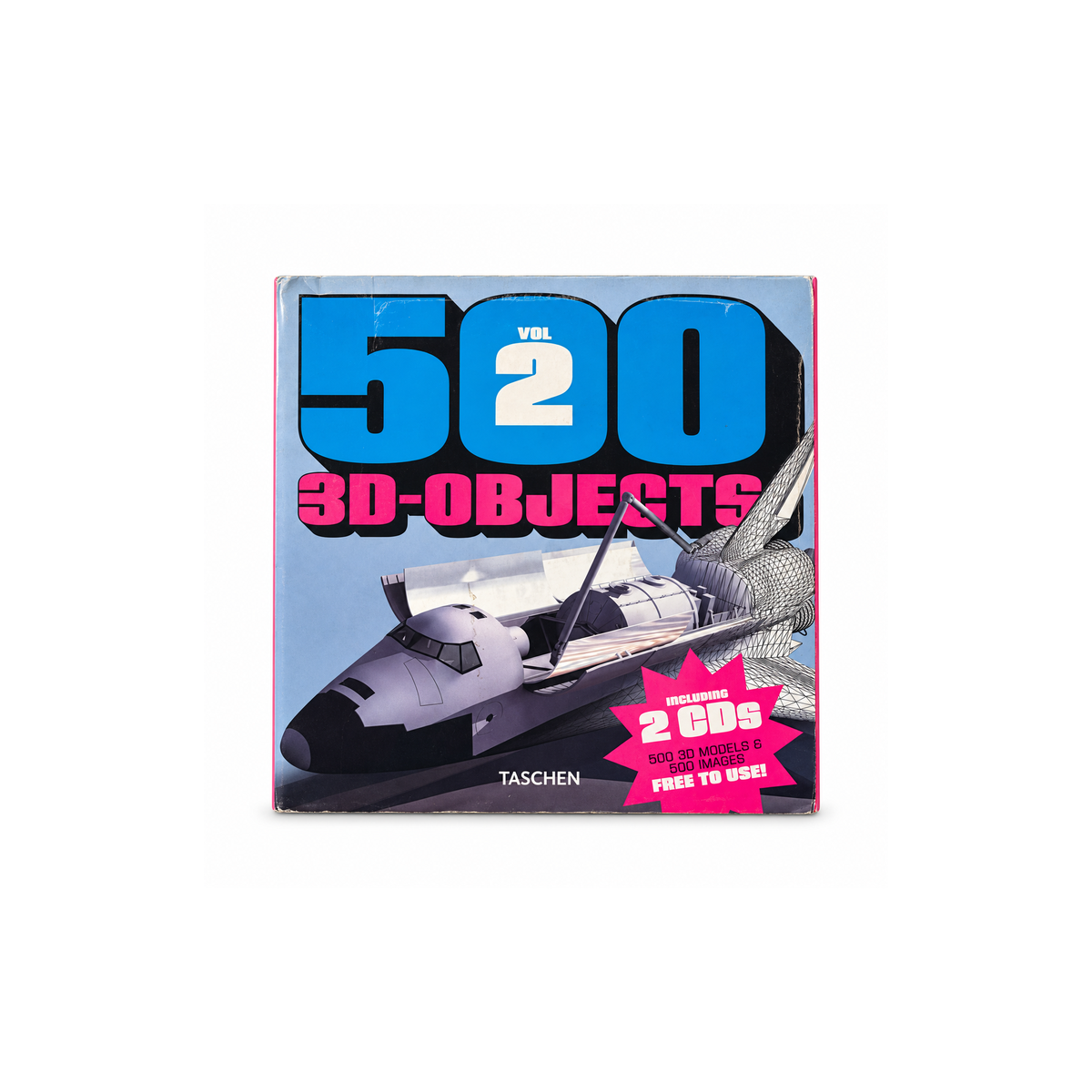 500 3D-Objects — Volume 2 — front cover