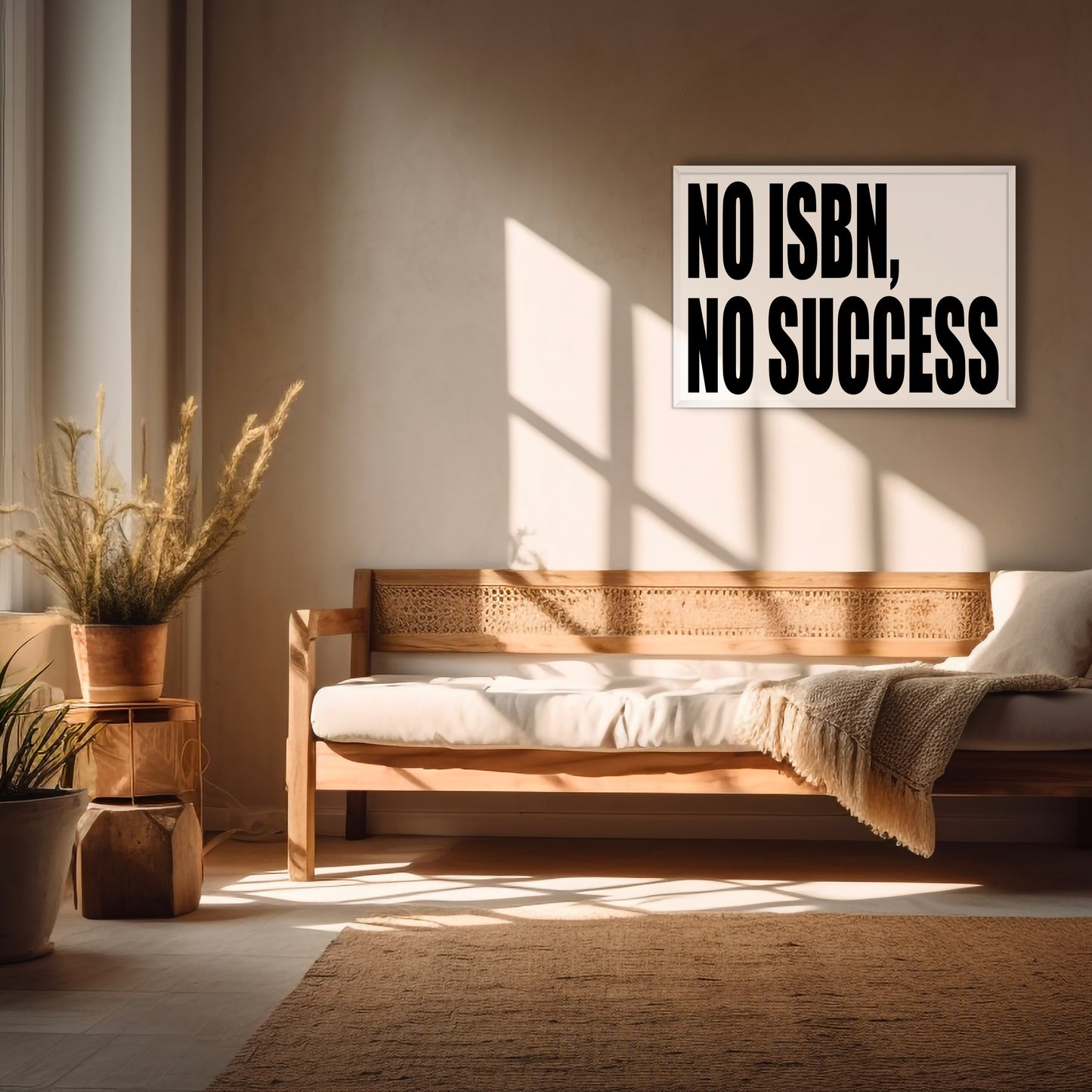 PRINT - NO ISBN, NO SUCCESS