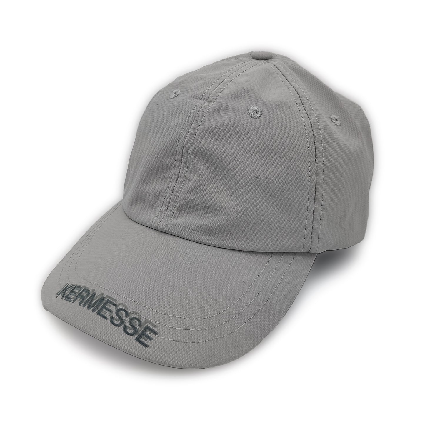 GREY BLURRED LOGO TECHNICAL CAP