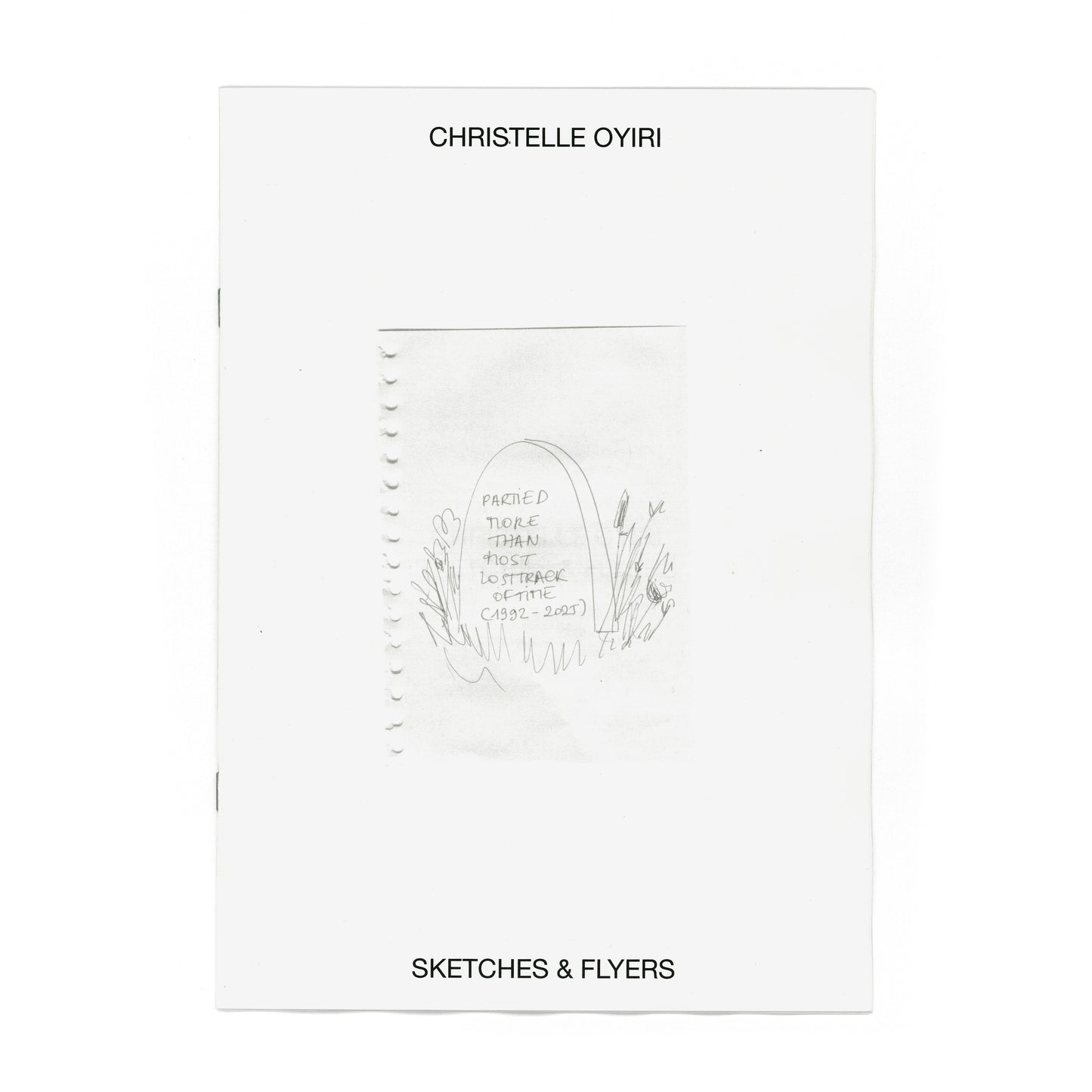 SKETCHES & FLYERS - CHRISTELLE OYIRI