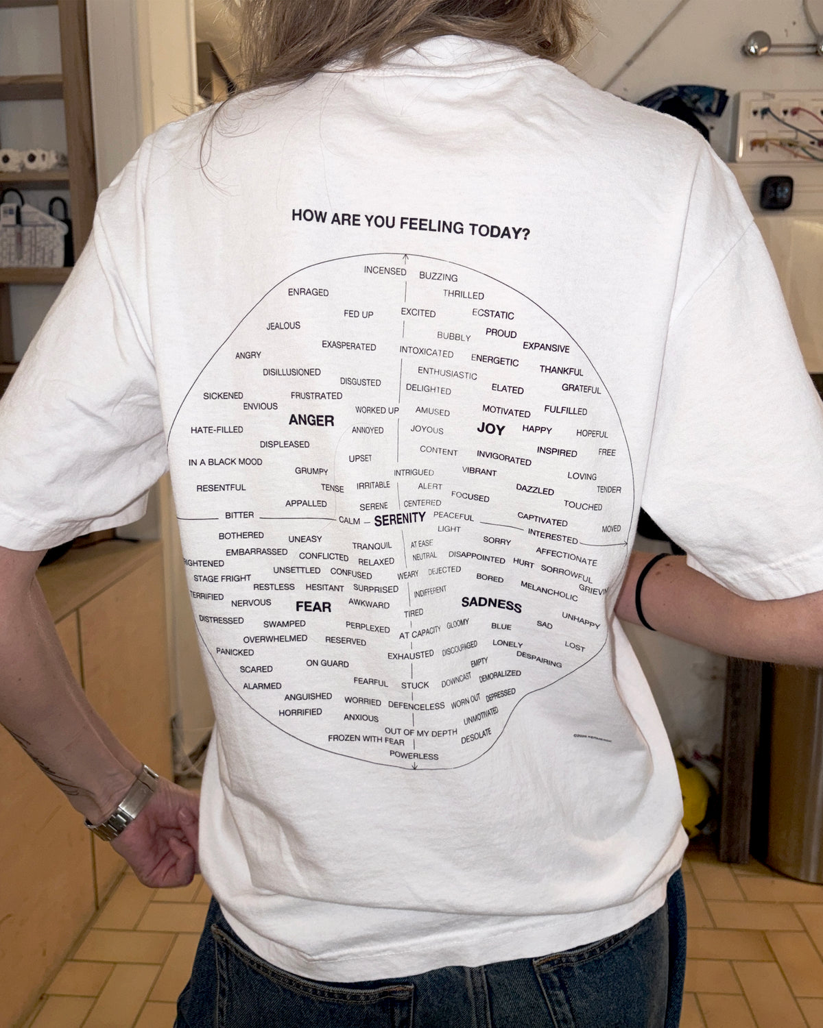 "MOOD BOARD" TEE SHIRT