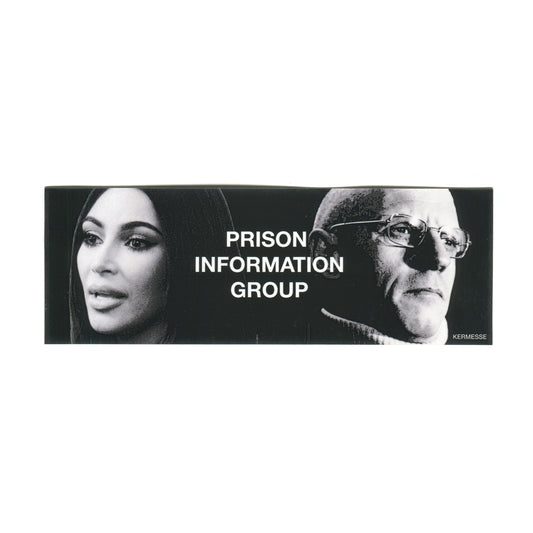 STICKER "PRISON INFORMATION GROUP"