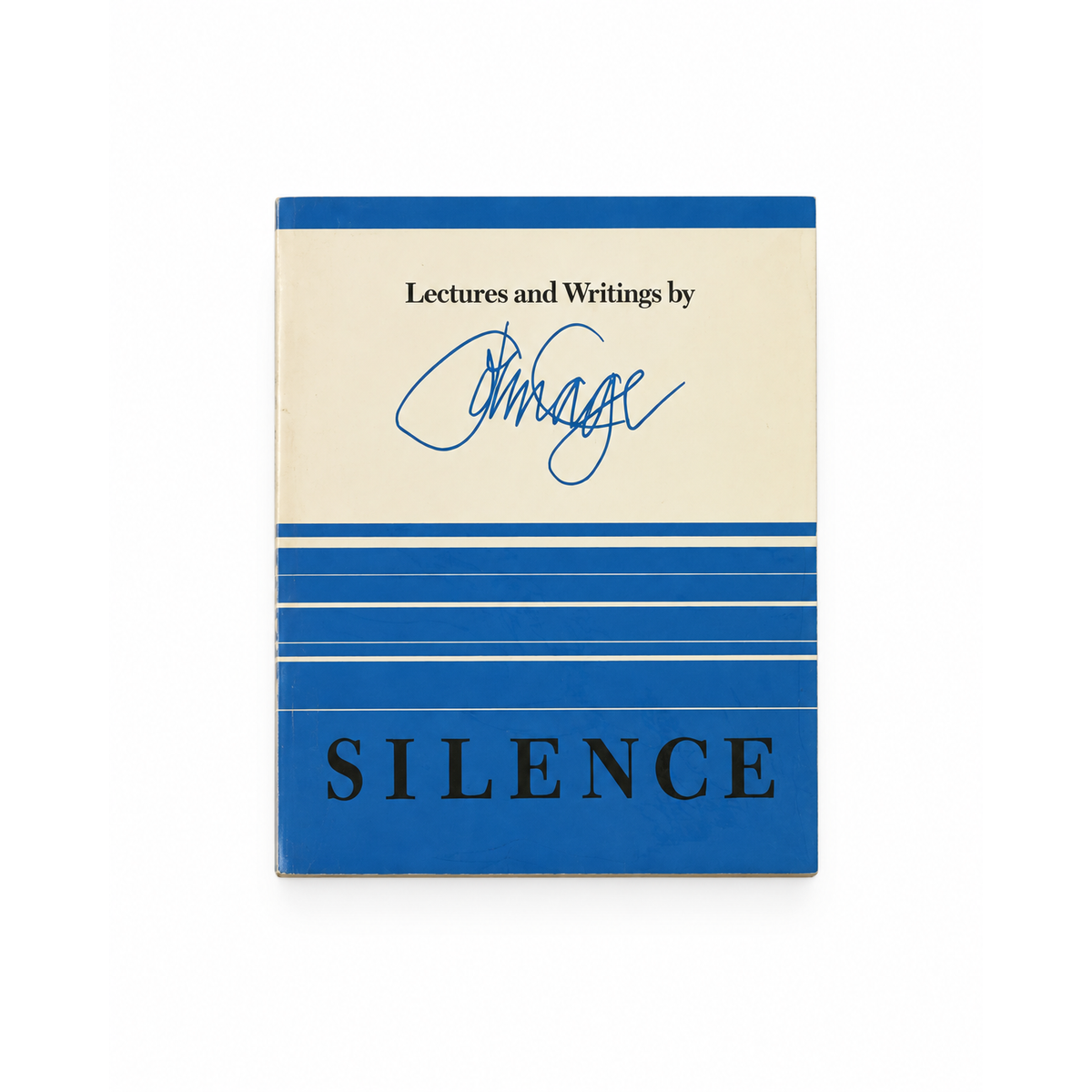 John Cage — Silence: Lectures and Writings, front cover