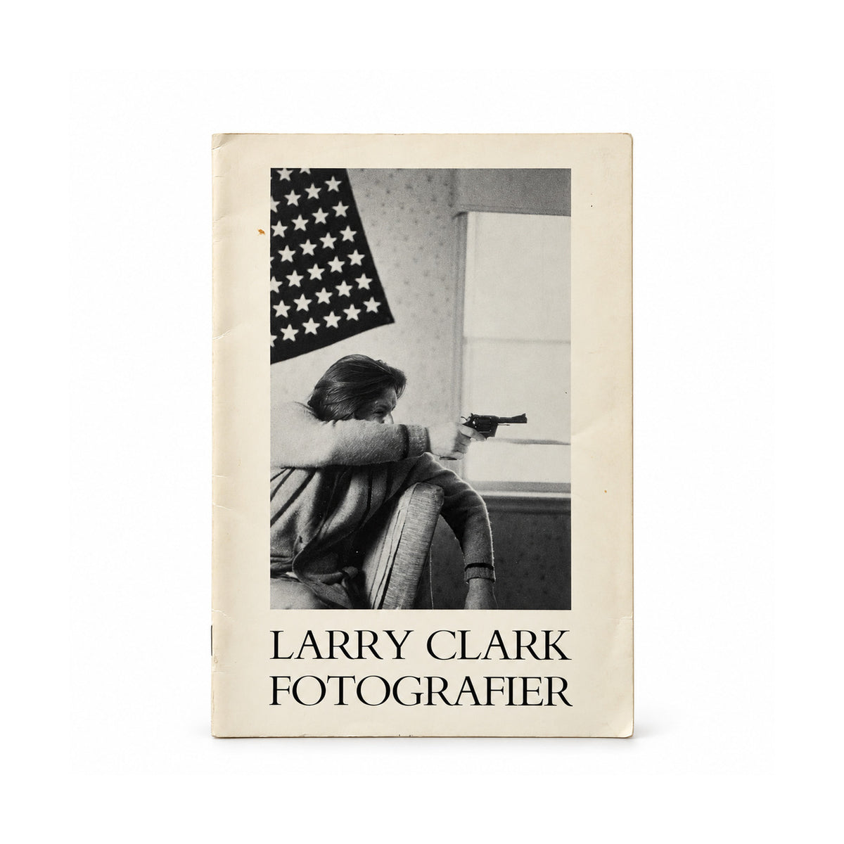 Front cover of Larry Clark: Fotografier, Fotografiska Museet, 1986