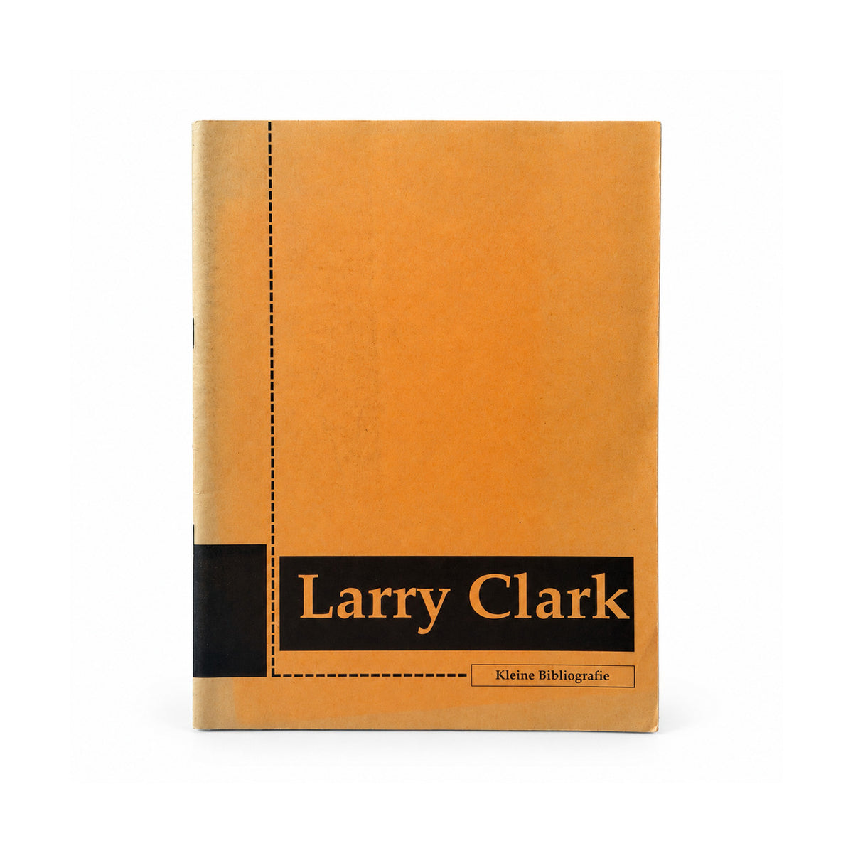 Front cover of Larry Clark: Kleine Bibliografie, 1997 first edition