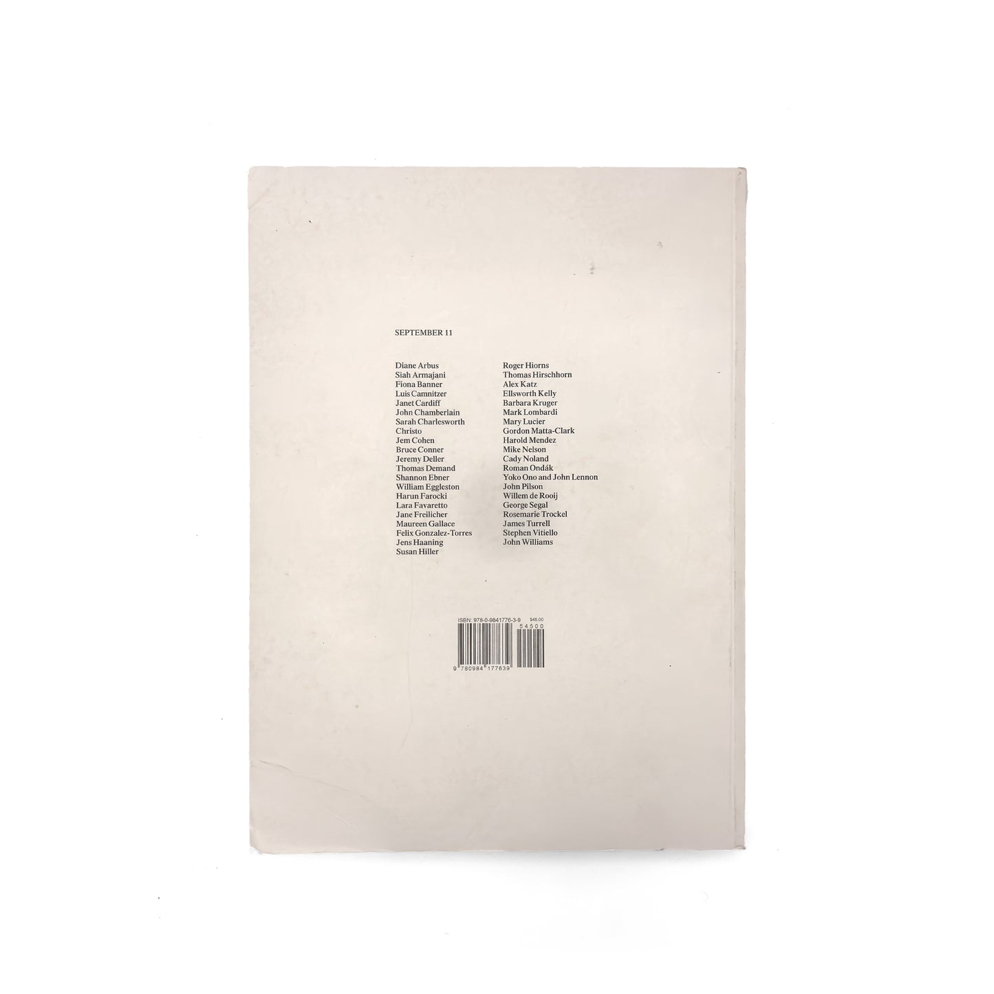 September 11 — MoMA PS1 exhibition catalogue