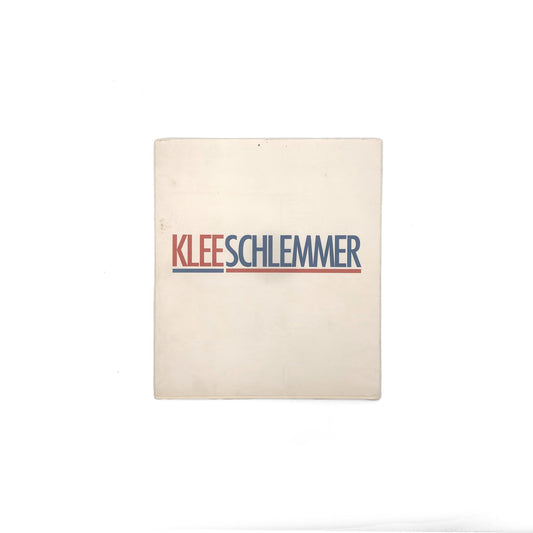 Paul Klee / Oskar Schlemmer — Aquarelle, Pastelle, Zeichnungen (1984), front cover