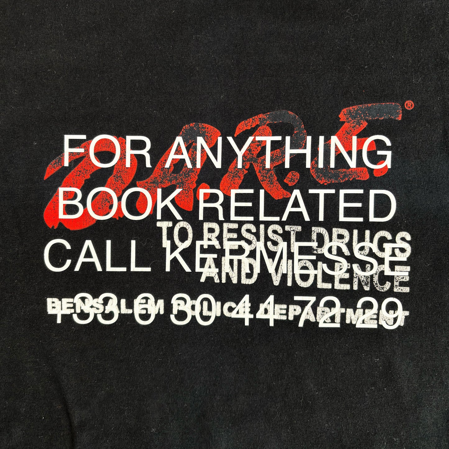 "HOTLINE" FADED TEE #25