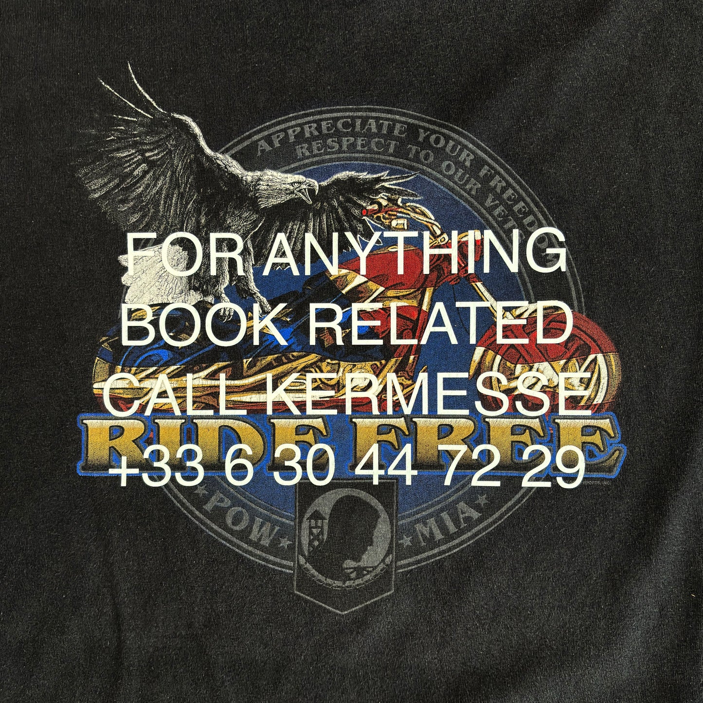 "HOTLINE" FADED TEE #24