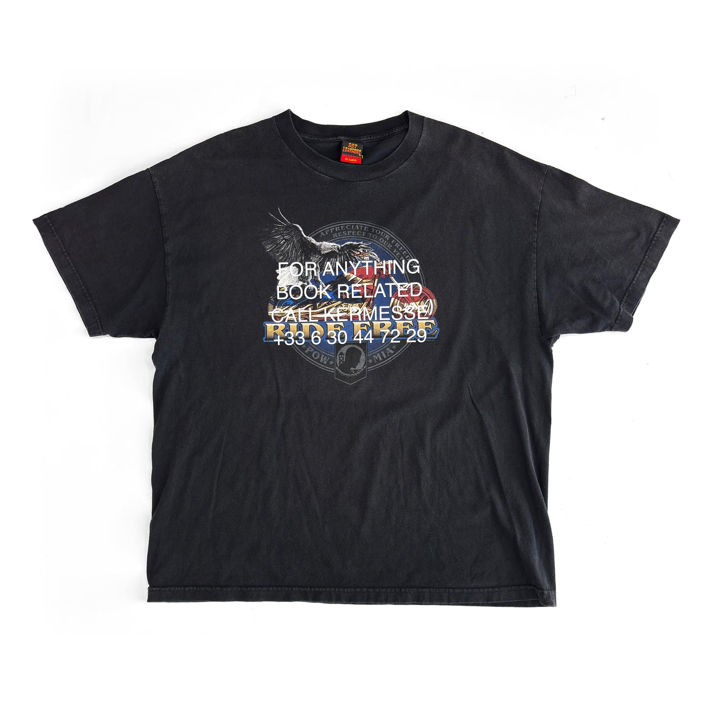"HOTLINE" FADED TEE #24