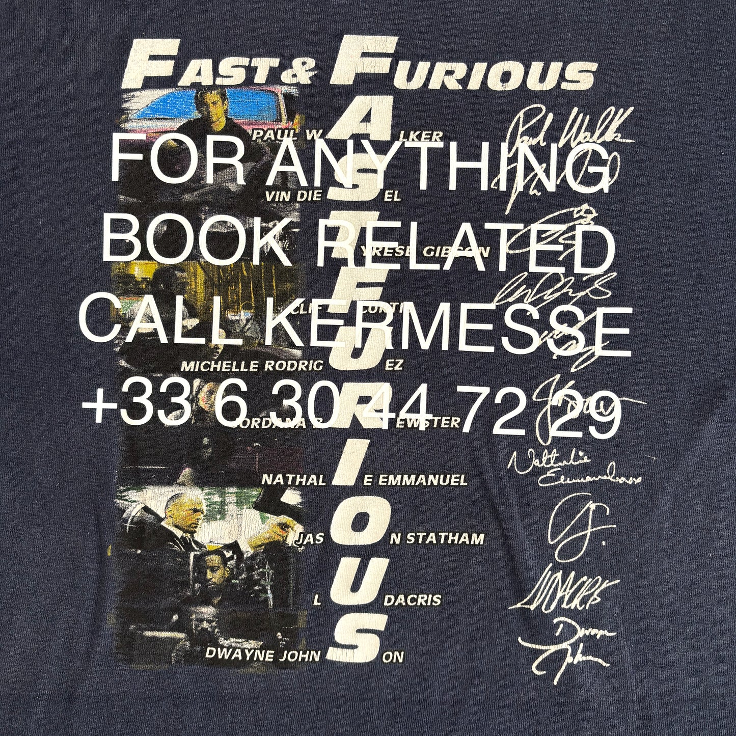 "HOTLINE" FADED TEE #23