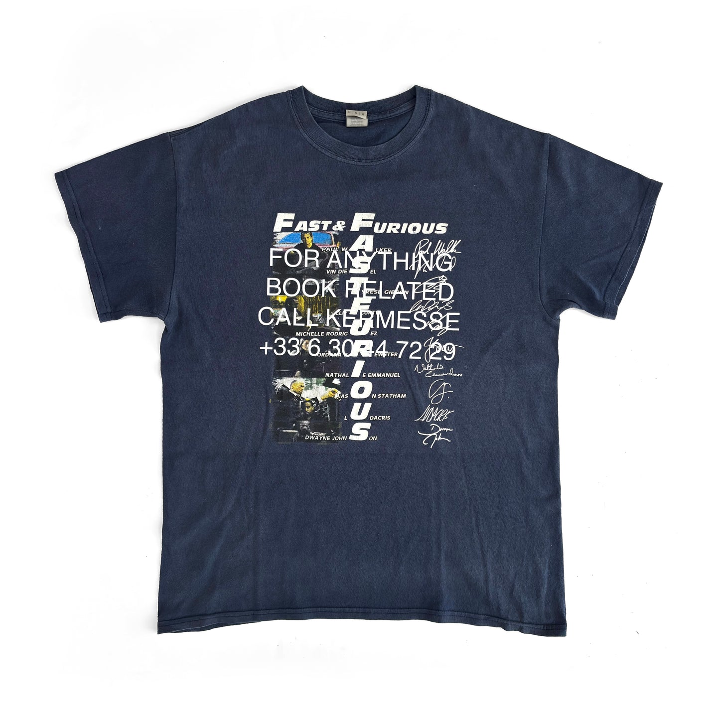 "HOTLINE" FADED TEE #23