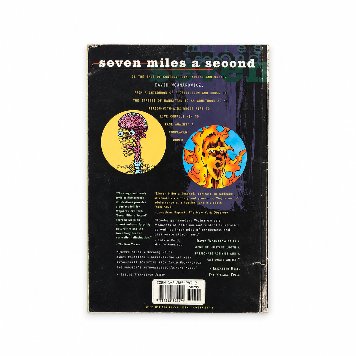Seven Miles a Second — back cover